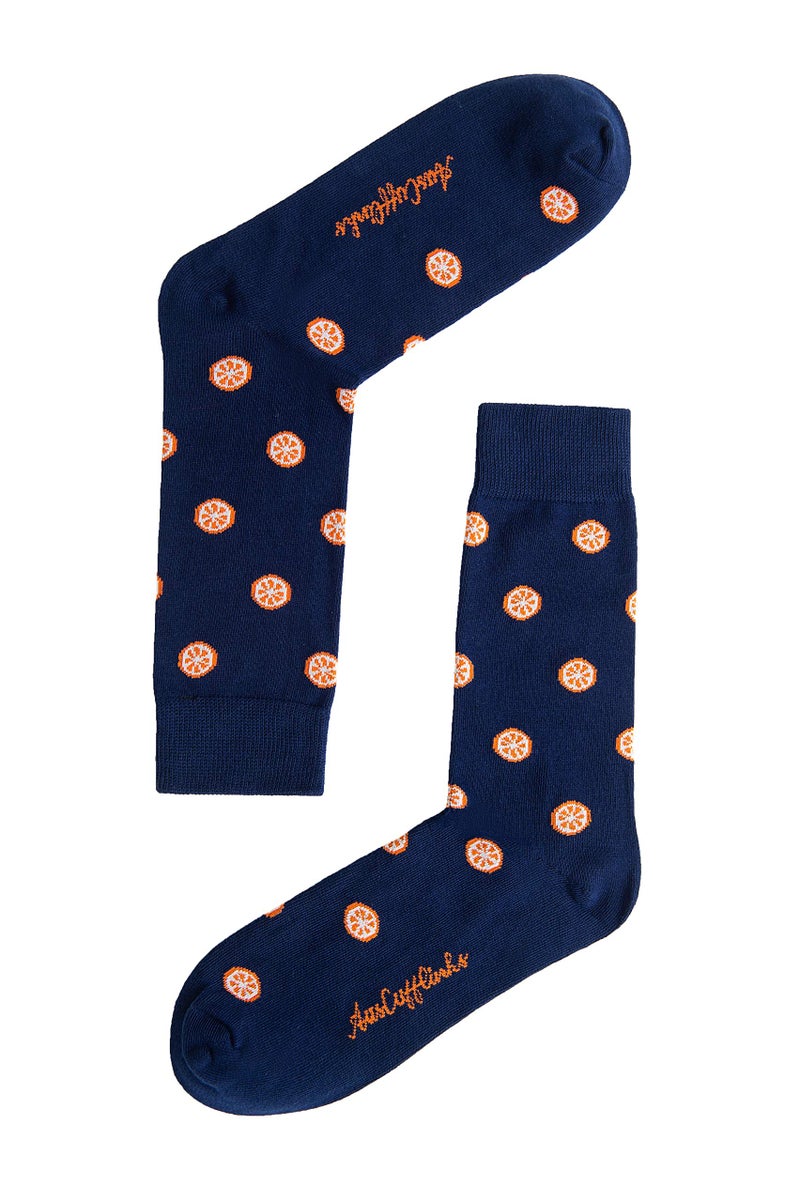 AUSCUFFLINKS Orange Socks for Men | Fruit Farmer | Socks Present for Work Colleague | Bday Gift for Guys - Image 5